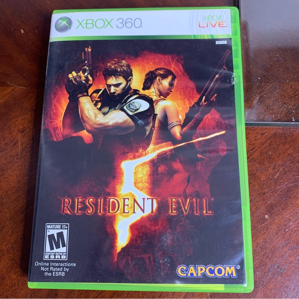 XBox 360 Resident Evil 5 Video Game